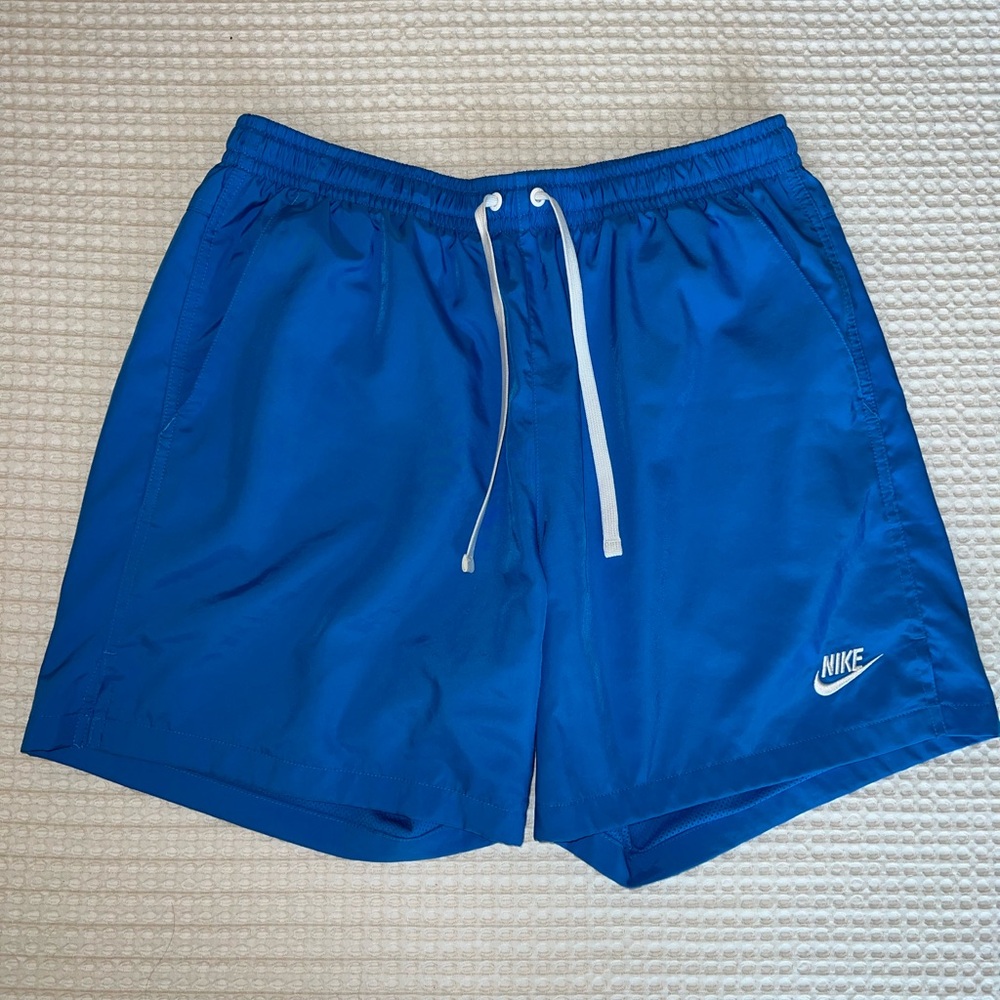Nike Hybrid (Swim/Athletic) Shorts - Blue, 7”